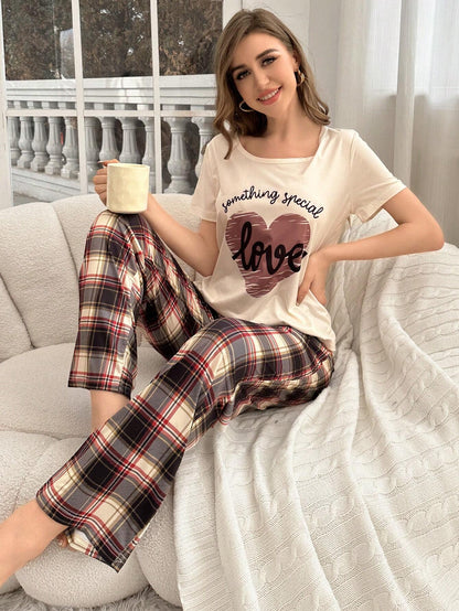 Something Special Printed Night Suit