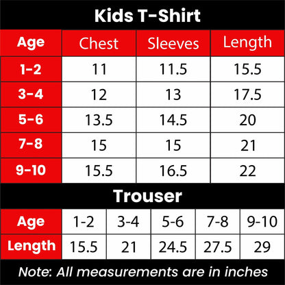 Safari Kids Suit (Each)